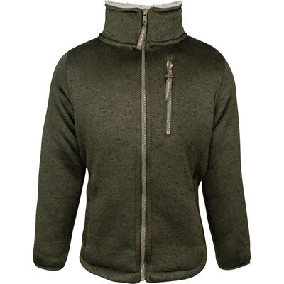 Junior Scandinavian Fleece Jacket GREEN