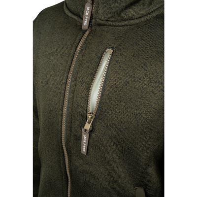 Junior Scandinavian Fleece Jacket GREEN