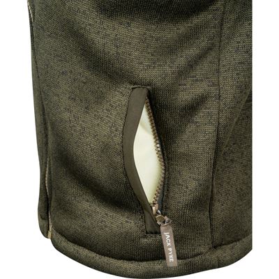 Junior Scandinavian Fleece Jacket GREEN