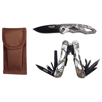 Camo Multi Tool & Knife Set