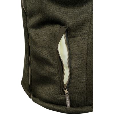 Ladies Scandinavian Fleece Jacket GREEN