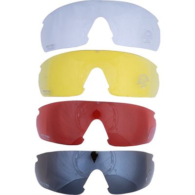 Glasses GP Sports kit in pouch 4 pcs glasses