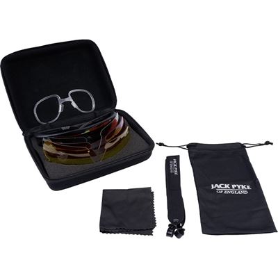 Glasses GP Sports kit in pouch 4 pcs glasses