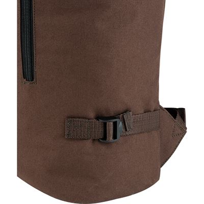 Backpack FOLD TOP Canvas BROWN