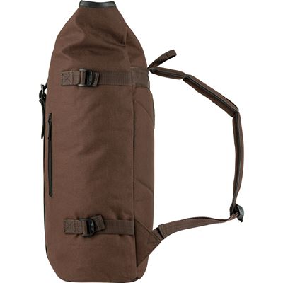 Backpack FOLD TOP Canvas BROWN