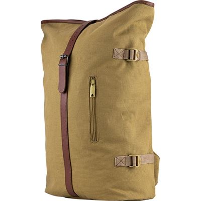 Backpack FOLD TOP Canvas FAWN