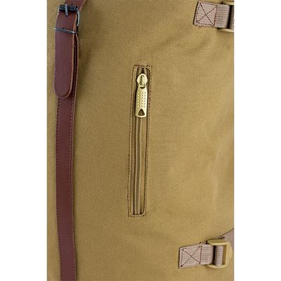 Backpack FOLD TOP Canvas FAWN