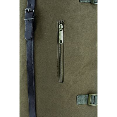Backpack FOLD TOP Canvas GREEN