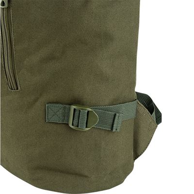 Backpack FOLD TOP Canvas GREEN