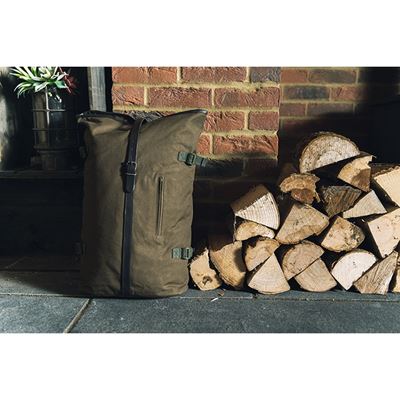 Backpack FOLD TOP Canvas GREEN