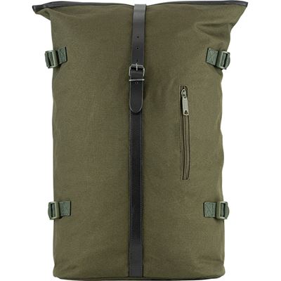 Backpack FOLD TOP Canvas GREEN
