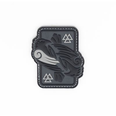 Patch ODINS RAVEN velcro GREY