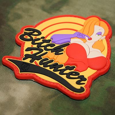 Patch BITCH HUNTER plastic FULLCOLOR