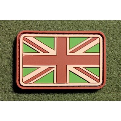Great Britain Flag Velcro Patch MULTICAM