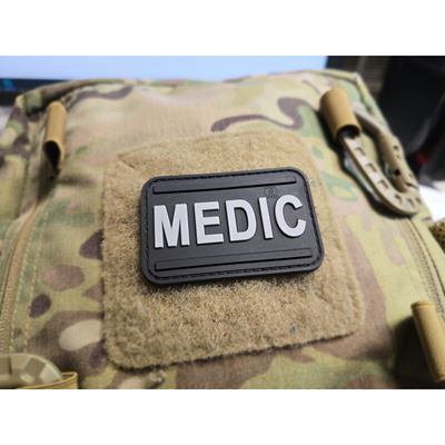 Velcro Patch MEDIC BLACK JACKETS TO GO JTG-MEDIC-SWAT 2