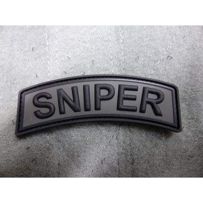 Plastic Patch Tab SNIPER GREY