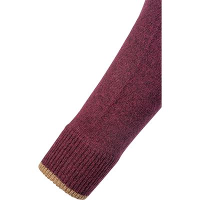 Ashcombe 100% Lambswool Zipknit PLUM JACK PYKE JZKNITASHPL 6