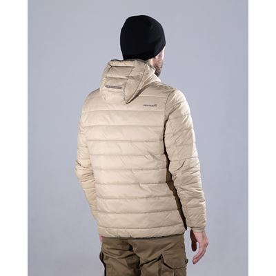 AURORA 2.0 PUFFER HOODED JACKET KHAKI