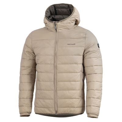 AURORA 2.0 PUFFER HOODED JACKET KHAKI