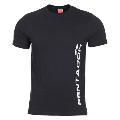 T-shirt PENTAGON VERTICAL BLACK
