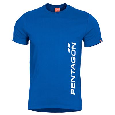 T-shirt PENTAGON VERTICAL LIBERTY BLUE