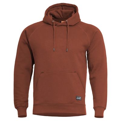 PHAETON HOOD SWEATER MAROON RED