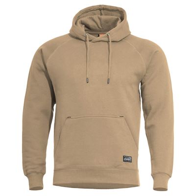 PHAETON HOOD SWEATER TAN BROWN