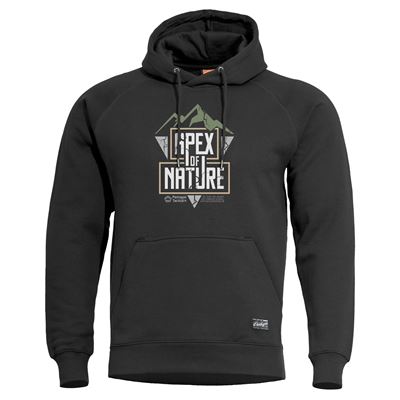 PHAETON APEX OF NATURE HOOD SWEATER BLACK
