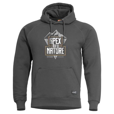 PHAETON APEX OF NATURE HOOD SWEATER GREY