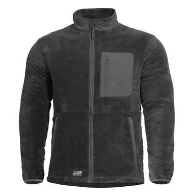 GRIZZLY FULL ZIP SWEATER BLACK