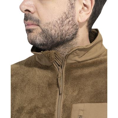 GRIZZLY FULL ZIP SWEATER COYOTE