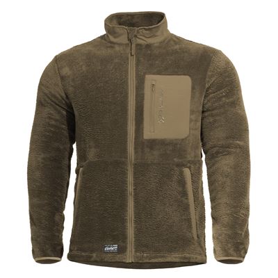GRIZZLY FULL ZIP SWEATER COYOTE