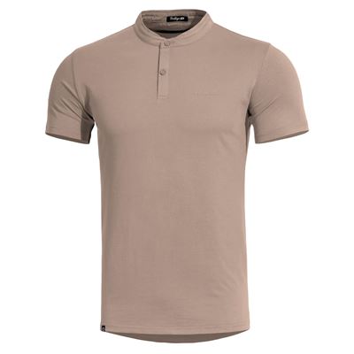 ROMEO HENLEY 2.0 short-sleeved T-shirt KHAKI