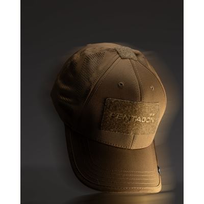 AEOLUS tactical cap with laser-cut vents – COYOTE PENTAGON K13039-03 2