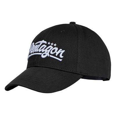 COMPETITOR BB CAP with PENTAGON embroidery – BLACK