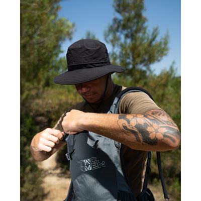 ROO SAFARI Bush Hat BLACK PENTAGON K13061-01 3