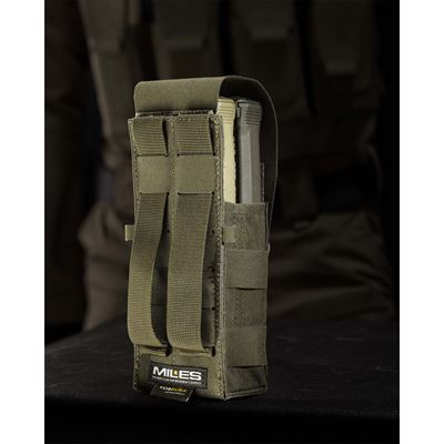 Pouch for Two STANAG 4179 and AKM Magazines AMINA RAL 7013 PENTAGON K17110-06E 5