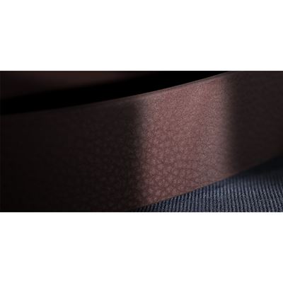 Belt MONTE with a BLACK Buckle 35mm BURGUNDY PENTAGON K17140-BLK-10 4