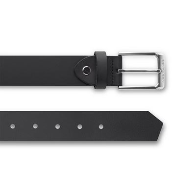 Belt MONTE with a SILVER buckle 35mm BLACK PENTAGON K17140-STL-01 2