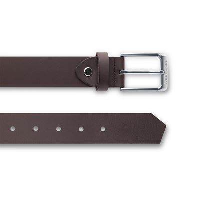 Belt MONTE with a SILVER buckle 35mm BURGUNDY PENTAGON K17140-STL-10 2