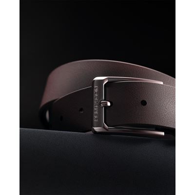 Belt MONTE with a SILVER buckle 35mm BURGUNDY PENTAGON K17140-STL-10 4