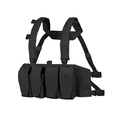 Hybrid Recon Chest Rig Vest AMINA BLACK
