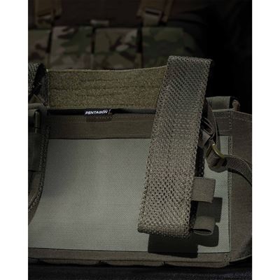 Micro Chest Rig Vest AMINA RAL 7013 PENTAGON K20010-06E 6