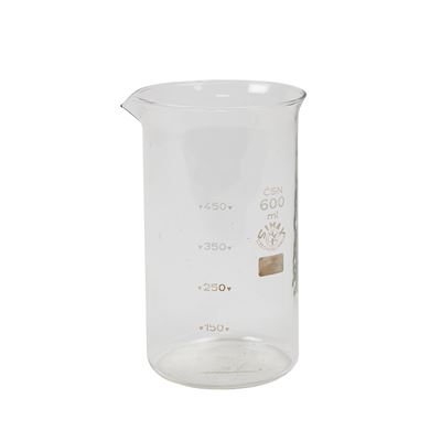 Glass beaker 600ml