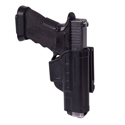 FAST DRAW HOLSTER FOR GLOCK 17 WITH BELT CLIP MILITARY GRADE POLYMER