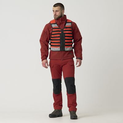 SAR Vest FLUORESCENT RED