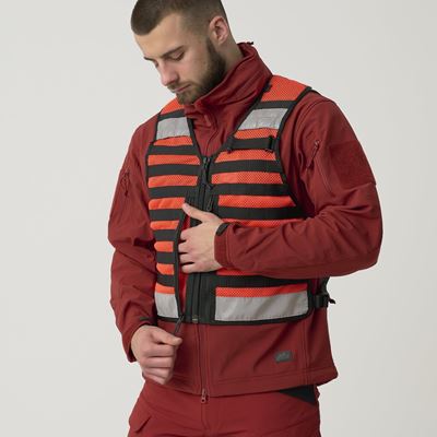 SAR Vest FLUORESCENT RED