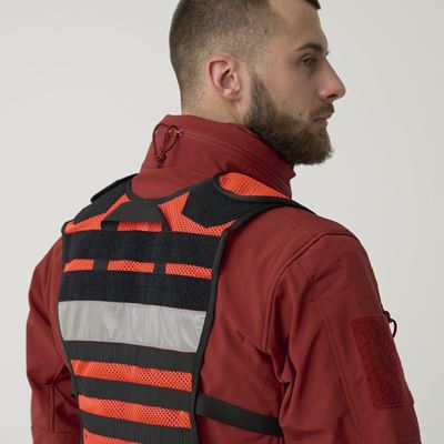 SAR Vest FLUORESCENT RED