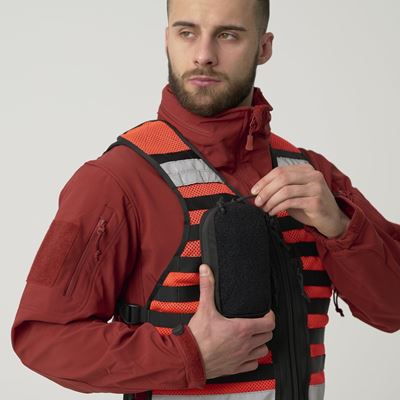 SAR Vest FLUORESCENT RED