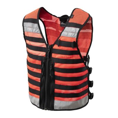 SAR Vest FLUORESCENT RED